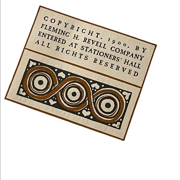 Antique 1900 Red Cloth The Psalms Of David Lovis Rhead gold letter Book HC - Picture 7 of 15